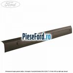 Ornament negru geam stalp C dreapta 3 usi Ford Fiesta 2013-2017 1.5 TDCi 95 cp