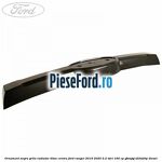 Ornament negru grila radiator Titan centru Ford Ranger 2016-2020 2.2 TDCi 160 cp