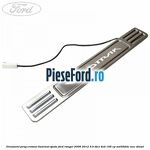 Ornament prag cromat iluminat spate Ford Ranger 2006-2012 3.0 TDCi 4x4 156 cp MD30DITC, WEC diesel