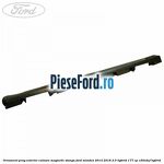 Ornament prag exterior culoare magnetic stanga Ford Mondeo 2014-2018 2.0 Hybrid 177 cp