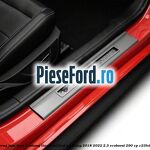 Ornament prag fata logo Mustang iluminat Ford Mustang 2018-2022 2.3 EcoBoost 290 cp C23HD0D benzina