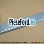 Ornament prag fata logo Vignale Ford Fiesta Active 2018-2023 1.0 EcoBoost 125 cp
