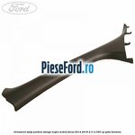 Ornament stalp parbriz stanga negru ST Ford Focus 2014-2018 2.3 RS 350 cp