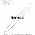 Ornament superior grila radiator crom Ford EcoSport 2013-2018 1.5 Ti 140 cp