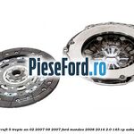 Pachet ambreiaj Motorcraft 5 trepte an 02/2007-09/2007 Ford Mondeo 2008-2014 2.0 145 cp AOBA, AOBC, TBBA, TBBB benzina