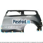 Panou aripa spate stanga cu gaura 2 geamuri Ford Tourneo Custom 2019-2023 1.0 EcoBoost PHEV 125 cp