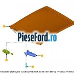 Parasolar retractabil plafon Ford Mondeo 2014-2018 2.0 TDCi 4x4 150 cp T7CA, T7CC, T7CD, T7CE, T7CF diesel