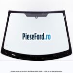 Parbriz verde, cu incalzire Ford Fiesta 2002-2005 1.4 16V 80 cp