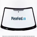 Parbriz verde, cu incalzire Ford Focus 1998-2004 1.8 16V 115 cp