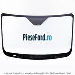 Parbriz verde fara incalzire, cu senzor ploaie Ford Transit 2014-2018 2.2 TDCi RWD 135 cp
