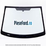 Parbriz verde, fara incalzire Ford Fiesta 2005-2008 1.25 16V 70 cp