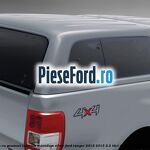 Plafon bena cu geamuri laterale Moondust Silver Ford Ranger 2012-2015 2.2 TDCi 4x4 150 cp