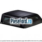 Plafon bena cu geamuri laterale negru metalizat Ford Ranger 2016-2020 2.2 TDCi 4x4 131 cp