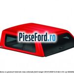Plafon bena cu geamuri laterale rosu colorado Ford Ranger 2016-2020 2.2 TDCi 131 cp
