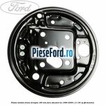 Platou tambur frana dreapta 180 mm fara ABS Ford Ka 1996-2008 1.3 i 50 cp