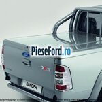 Prelata portbagaj Style-X culoare moondust silver 3/4 usi Ford Ranger 2006-2012 3.0 TDCi 4x4 156 cp MD30DITC, WEC diesel