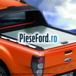 Prelata tip rola, argintiu cu cabina RAP Ford Ranger 2016-2020 2.2 TDCi 131 cp