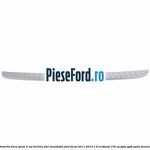 Protectie bara spate 4 usi berlina, otel inoxidabil Ford Focus 2011-2014 1.6 EcoBoost 150 cp JQDA, JQDB, YUDA benzina