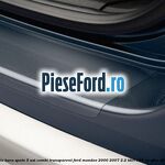 Protectie bara spate 5 usi combi, transparent Ford Mondeo 2000-2007 2.2 TDCi 155 cp QJBA, QJBB diesel