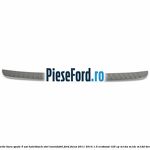 Protectie bara spate 5 usi hatchback, otel inoxidabil Ford Focus 2011-2014 1.0 EcoBoost 125 cp M1DA, M1DC, M1DD benzina