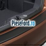 Protectie bara spate gri Ford Fiesta 2017-2023 1.0 EcoBoost 95 cp