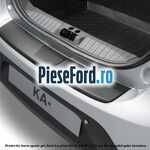 Protectie bara spate gri Ford Ka plus 2016-2018 1.2 Ti-VCT 85 cp