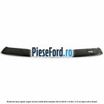 Protectie bara spate negru lucios, combi Ford Mondeo 2014-2018 1.6 TDCi 115 cp NGCA, U3CA diesel