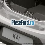 Protectie bara spate transparenta Ford Ka plus Active 2019-2020 1.5 Ti 120 cp