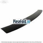 Protectie pentru bara spate conturata, negru mat Ford Kuga 2016-2018 2.0 TDCi 150 cp