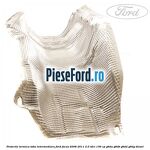 Protectie termica toba intermediara Ford Focus 2008-2011 2.0 TDCi 136 cp G6DA, G6DB, G6DD, G6DG diesel