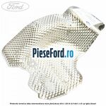 Protectie termica toba intermediara mica Ford Focus 2011-2014 2.0 TDCi 115 cp TYDA diesel