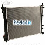 Radiator apa an 09/2008-11/2010 Ford Ka 2009-2016 1.3 TDCi 75 cp 169A1000, FD4 diesel