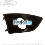 Rama proiector dreapta negru mat Ford Grand C-Max 2011-2015 1.6 EcoBoost 150 cp