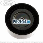 Rola ghidaj fara caneluri curea transmisie Ford Tourneo Custom 2014-2018 2.2 TDCi 100 cp DRF4, DRFF, DRFG diesel