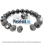 Set 20 bucati piulite janta aliaj Ford EcoSport 2019-2023 1.5 TDCi EcoBlue 125 cp