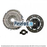 Set ambreiaj diametru 220 mm cu rulment de presiune Ford Fiesta 1989-1996 1.8 D 60 cp RTC, RTD, RTG diesel
