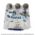 Set antifurt janta aliaj cromat Ford Fiesta 2017-2023 1.0 EcoBoost 101 cp SFJE, SFJF, SFJH, SFJJ, SFJK, SFJN benzina