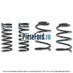Set arcuri elicoidale suspensie sport, 4/5 usi Ford Focus 2011-2014 1.6 Ti 105 cp IQDA, IQDB, IQDC benzina