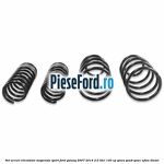 Set arcuri elicoidale suspensie sport Ford Galaxy 2007-2014 2.0 TDCi 140 cp QXWA, QXWB, QXWC, UFWA diesel