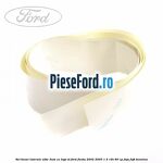 Set benzi laterale albe (3Usi), cu logo ST Ford Fiesta 2002-2005 1.4 16V 80 cp FXJA, FXJB benzina