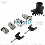 Set butuci incuietori complet 4 piese pretabil telecomanda model 2 Ford Fiesta 2005-2008 1.25 16V 75 cp
