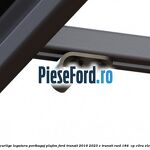 Set carlige legatura portbagaj plafon Ford Transit 2019-2023 E-TRANSIT RWD 184  cp