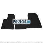 Set covorase fata cauciuc negre transmisie automata 3 rand Ford Tourneo Custom 2019-2023 1.0 EcoBoost PHEV 125 cp M1FA Hybrid