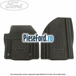 Set covorase fata, cauciuc negru Ford Kuga 2008-2012 2.0 TDCI 140 cp