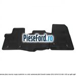 Set covorase fata, cauciuc negru modelele cu cutie automata Ford Transit Custom 2014-2018 2.2 TDCi 125 cp