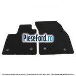 Set covorase fata mocheta standard negru Ford Focus Active 2019-2023 1.0 EcoBoost 125 cp