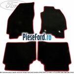 Set covorase fata si spate mocheta dungi rosii Ford Mondeo 2000-2007 2.0 TDDI 115 cp D6BA, HJBA, HJBB, HJBC diesel
