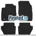 Set covorase fata si spate, mocheta neagra Ford EcoSport 2013-2018 1.5 Ti 140 cp UEJB, UEJE benzina