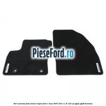 Set covorase fata, velour negru Ford C-Max 2007-2011 1.8 125 cp