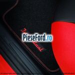Set covorase fata velur negru cusatura rosie Grand Prix Ford Ka 2009-2016 1.3 TDCi 75 cp 169A1000, FD4 diesel